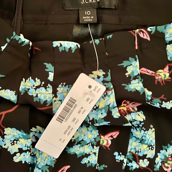 NWT J.Crew Flowy Pleated Midi Skirt - Picture 3 of 4